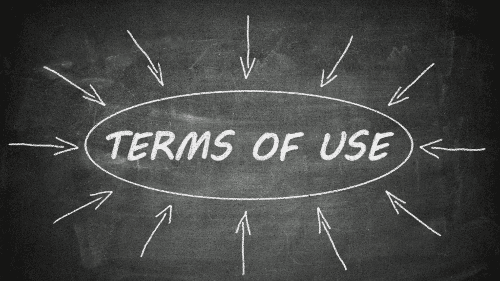 Terms of use for Web Design